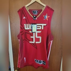 Kevin Durant 2010 All Star Game Jersey Adidas #20/100 Basketball Jersey Size 52